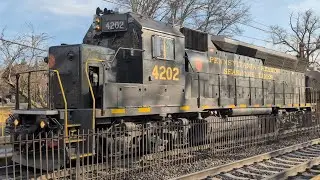 Railfanning MTA & NJ Transit at Short Hills 1-9-26: 4914, 4202 PRSL, 4519, 4600, horn shows, & more!