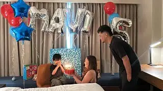 Surprising Mavi on his 5th Birthday