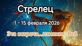 СТРЕЛЕЦ❄️☃️1 - 15 февраля 2026☃️❄️Тароскоп 🎄