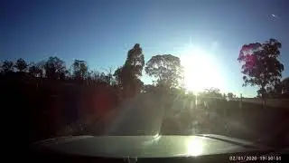 Cudlee Creek Bushfire aftermath (Dashcam see desc.)