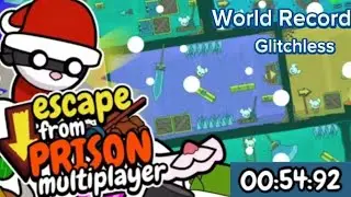 Escape from Prison Multiplayer - Glitchless World Record (54.92)