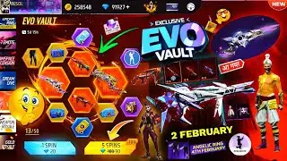 Next Evo Vault Event Free Fire🔥🤯2026 *100% CONFIRM*| 2 February Month Evo Vault Event M1887 Gun Skin