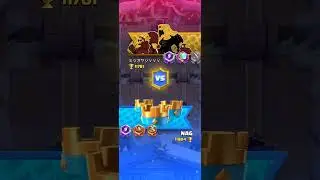 Clash Royale Trophy road match