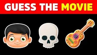 GUESS THE ANIMATED MOVIE BY EMOJI | Guess Movie From Emoji | Guess Disney Movie from Emoji | Puzzles