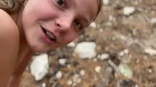 Camping with my family.  Кемпинг с моей американской семьей .