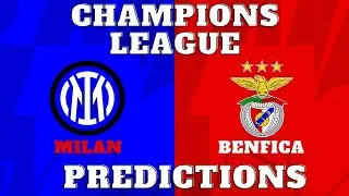 INTER MILAN VS BENFICA PREDICTION | CHAMPIONS LEAGUE BETTING