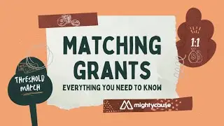 Matching Grants: Everything You Need to Know