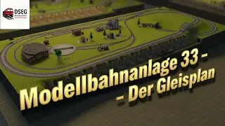 Modellbahnanlage 33 Teil 1 Gleisplan Märklin K & M Gleis  Analog & Digital auf 7,2 m²!