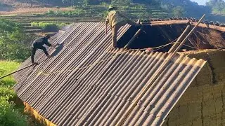 We Demolished Grandma's Old Earth House in 1 Day | Sin Ching TV