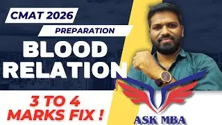 📊 Guaranteed questions from Blood Relations in CMAT—don’t skip this!
