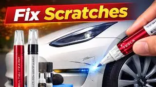 Tesla Touch-Up Paint Pen Repair Kit - Fix Scratches on Any Tesla Model & Wheels