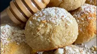 Миндальное медовое печенье из 3 ингредиентов