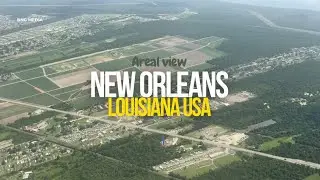 Exploring New Orleans from Above: A Breathtaking Aerial View of the Big Easy