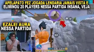 APELAPATO FEZ JOGADA LENDARIA JAMAIS VISTA E ELIMINOU 20 PLAYERS NESSA PARTIDA INSANA, VEJA