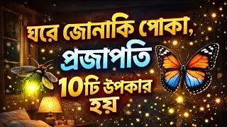 ঘরে জোনাকি পোকা বা প্রজাপতি আসলে কী হয়? | ১০টি অবাক করা উপকার | শুভ নাকি অশুভ?