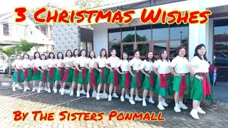 3 Christmas Wishes - Line Dance || Improver Waltz ||Choreo : Sandy Kerrigan ||By The Sisters Ponmall