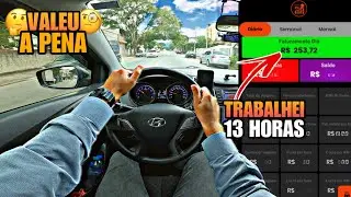 Rodei 13 horas e só ganhei R$250 😬