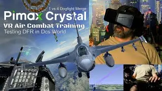 The Best VR Air Combat Training Possible [Pimax Crystal & RTX 4090] - Ultra Settings DFR Test
