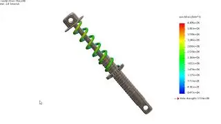 Analysis Of A Shock Absorber Using Multi body Dynamics Using Solidworks