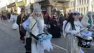 The procession at St Leonard&rsquo;s FrostFair 25  November 2023