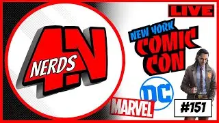 4Nerds Episode 151: NYCC Highlights, Loki, Comics, and MORE