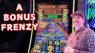 NON STOP BONUS FRENZY! DURING THIS GENGHIS KHAN SESSION.