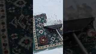 Soapy rug scraping asmr sunday #satisfying #shorts