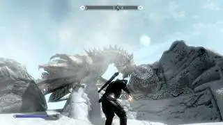 Skyrim-Fight vs Dragon  