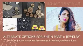 Best Shein Alternatives In India | Where to shop in india |Jewelry &  Belts(hindi,english)