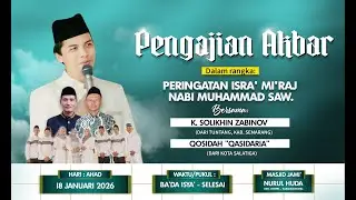 Live Pengajian umum dalam rangka PERINGATAN ISRA' MI'RAJ NABI MUHAMMAD SAW.DEMPEL _ KARANGRAYUNG