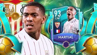 BEST LW??? 93 ANTHONY MARTIAL REVIEW: TOP TRANSFER | FIFA MOBILE 22