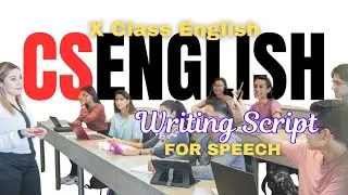 WRITING SCRIPT FOR SPEECH | EASY FORMAT | CLASS 10 | TELUGU EXPLANATION