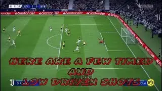 *NEW* FIFA 19 low driven shot controls