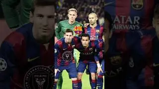 Squad Barcelona UEFA Champions league 2014