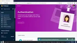 React Native (01) - Part 02- Setup Firebase Authentication And Real Time Database