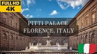 Pitti Palace and Boboli Gardens, Florence, Italy (4K walking tour)
