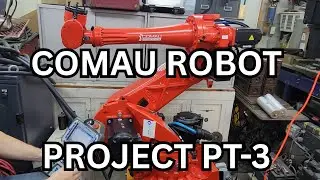 Проект робота COMAU своими руками (Он движется!)