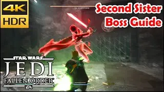Руководство по боссу Вторая сестра (Зеффо) [4k HDR] &mdash; Star Wars Jedi: Fallen Order