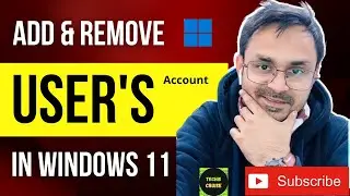 How To Create A New User Account  In Windows 11 | Add Or Remove User Account In Windows 11 | HIndi