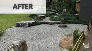 Zen Garden Install: Before and After