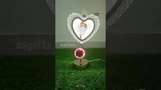 ❤️Romantic Crystal Table Lamp 7200724131 #customizedgifts #gift #weddingfavor #anniversarygift