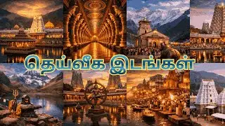 உலகின் தெய்வீக இடங்கள் | Sacred Places Explained Visually | Faith, History & Mystery