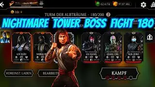 Mk mortal kombat mobile nightmare tower boss fight 180