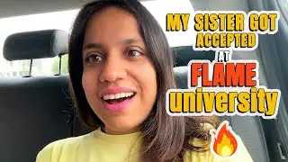 My Sister got accepted at FLAME university 🔥🔥🔥 | Anjali and Hunny