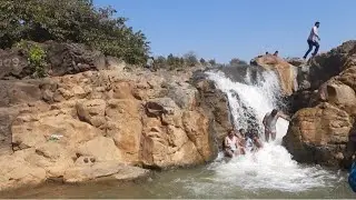 ఈవచ్చే సమ్మర్ ఇక్కడ full enjoy చేయవచ్చు #Ettipotala waterfalls beautiful location#fishing place