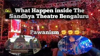 What Happened inside the Sandhya Theatre Bengaluru haraharaveeramallu #pawankalan #bengaluru #hhvm 