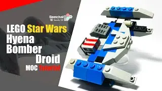 LEGO Star Wars Hyena Bomber Droid MOC Tutorial | Somchai Ud