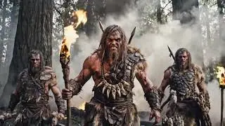 Hominid War: Tribe's Vengeance for Stolen Family | Silent Prehistoric Epic #AI #Prehistory
