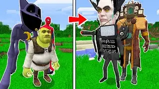 HER &Ccedil;ETEYİ ULTİMATE G-MAN SKİBİDİ TUVALETE D&Ouml;N&Uuml;ŞT&Uuml;RD&Uuml;M 😱 - Minecraft