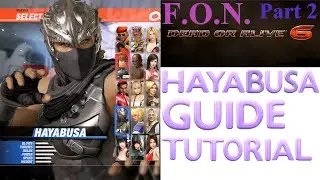 Dead or Alive 6: РУКОВОДСТВО ПО РЮ ХАЯБУСЕ (ЧАСТЬ 2)